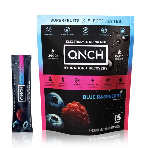 QNCH - Blue Raspberry Electrolyte Powder